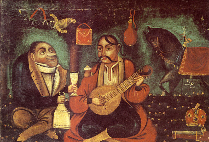 800px Cossack Mamay 1st half of 19th c 2