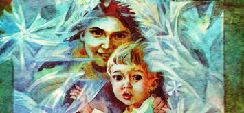 Леся Українка, "Мамо, іде вже зима" (ілюстрована збірка віршів для дітей)