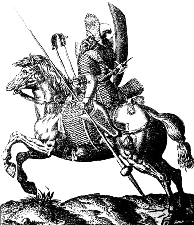 Muscovy cavalryman mid XVI century