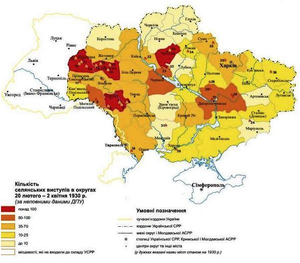 mapa povstan