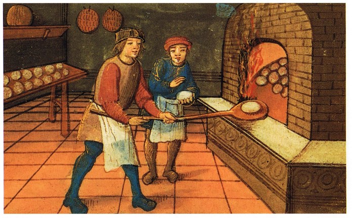 Medieval baker