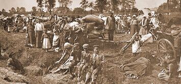 Біженці на Волині 100 років тому