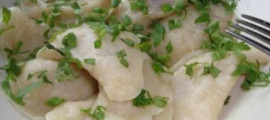 Вареники з гречкою і грибами Вареники з гречкою і грибами