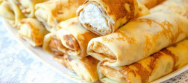 Млинці з сиром Млинці з сиром